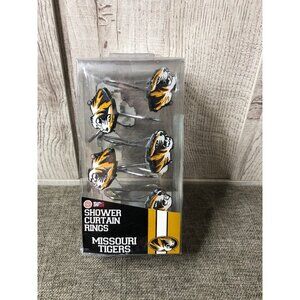 Northwest College Missouri Tigers Shower Curtain Hooks Rings 12 pc